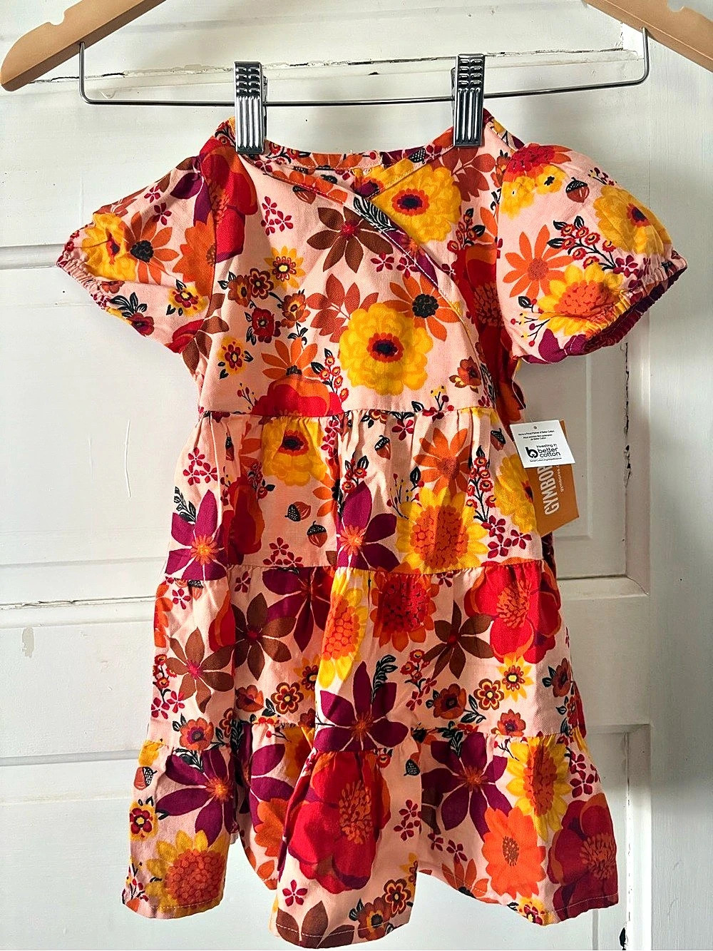 Gymboree Floral Tiered Dress Girls 2T NWT
